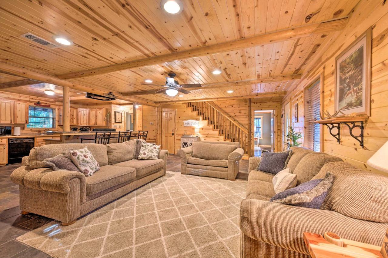 Broken Bow Retreat On 2 Acres With Hot Tub And Deck! Villa Kültér fotó